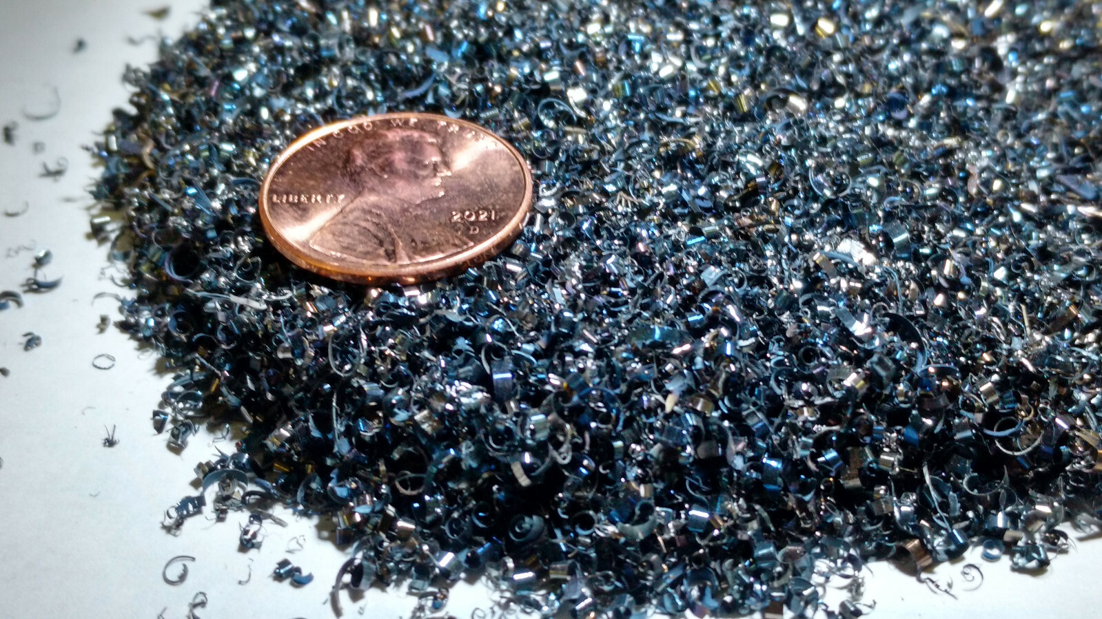 Steel Shavings Metal Filings Arts, Crafts, Models, Orgone 1LB (medium blend)