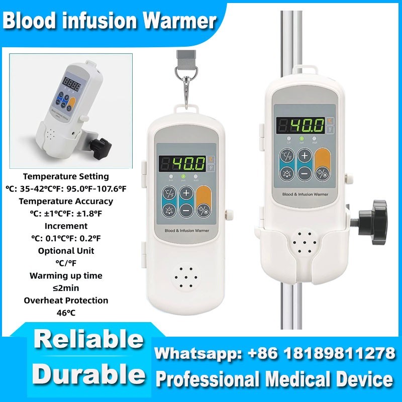 Portable Blood & IV Fluid Warmer with Digital Thermostat Control