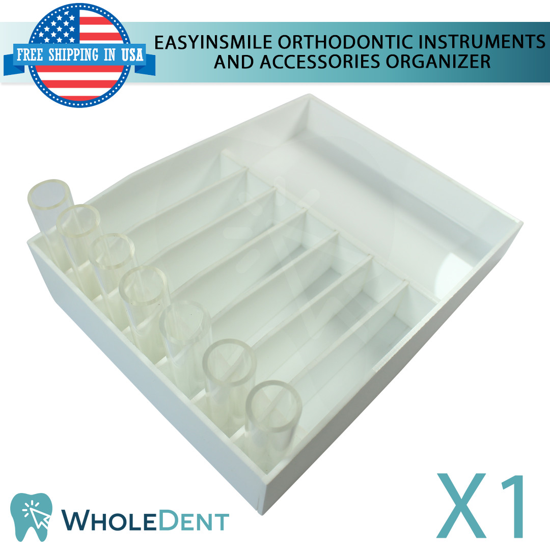 1X Dental Easyinsmile Orthodontic Instruments and Accessories Plastic Organizer