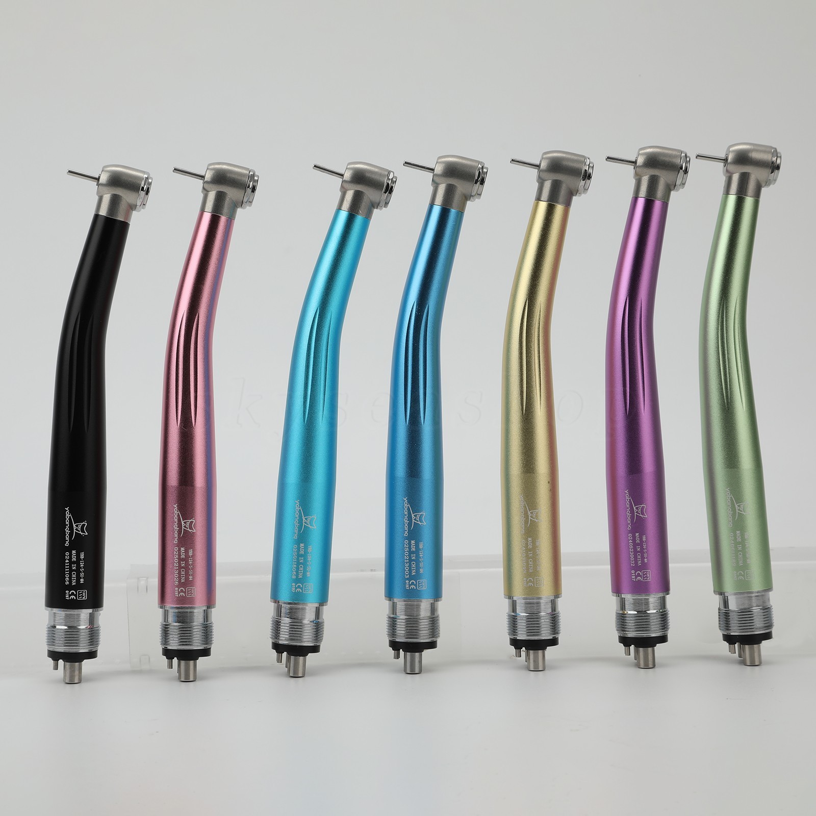 NSK Style Dental High Speed Handpiece Turbine 4Holes/2Hole Pneumatic/Air 7 Color