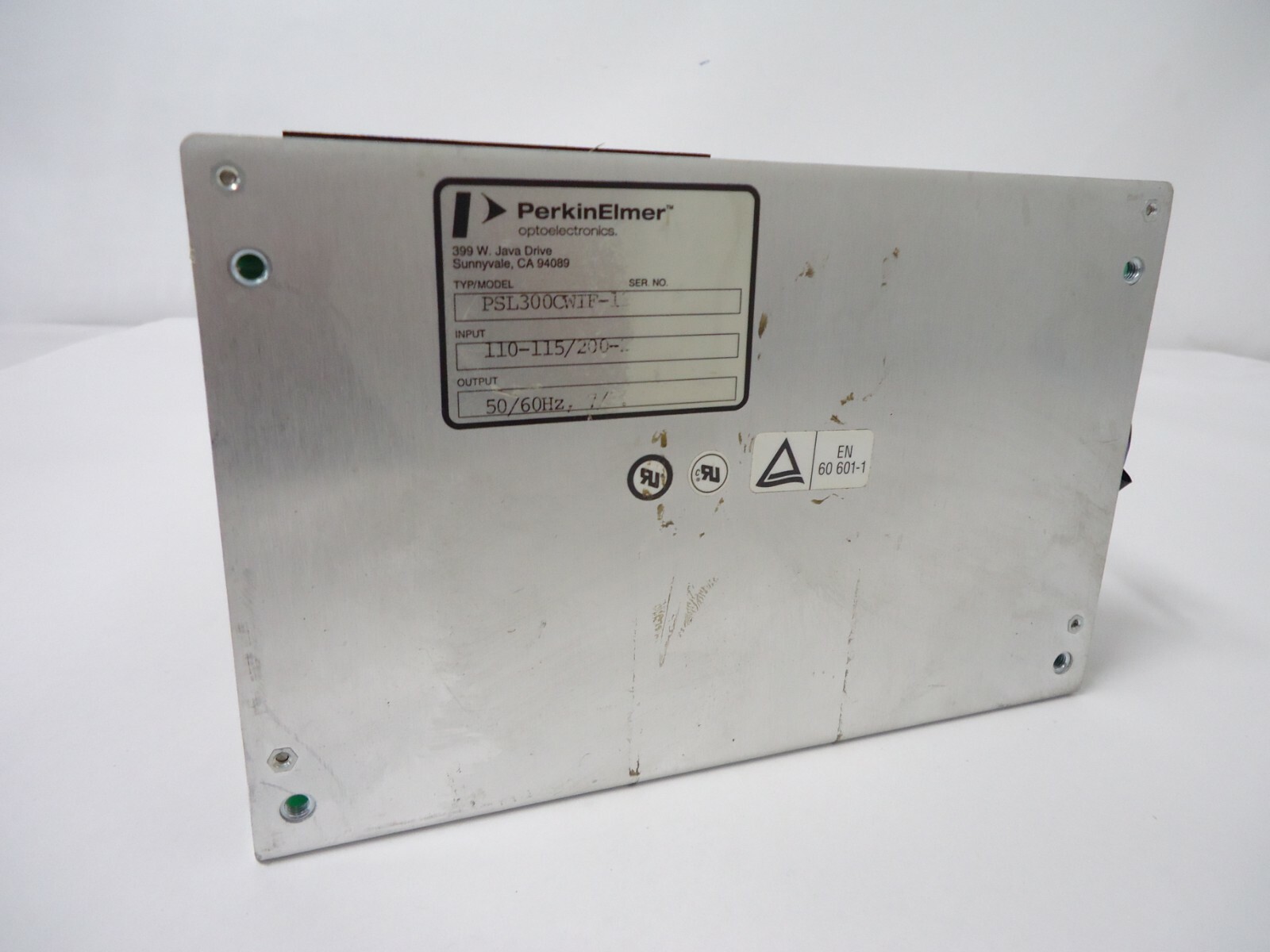 PERKIN ELMER PSL300CWIF-12 Power Supply 110-115 / 200-230V 50/60Hz 7/3.5A GREAT