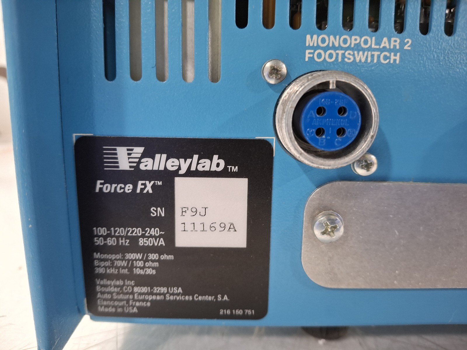 Valleylab Force FX Electrosurgical Unit