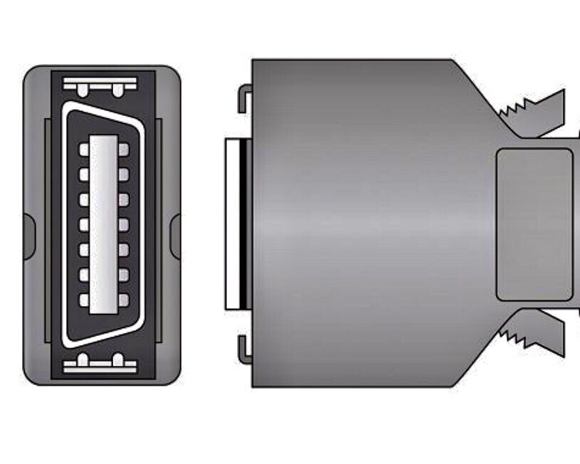 MASIMO Compatible Direct Connect SPO2 Sensor Adult Clip – Same Day Shipping