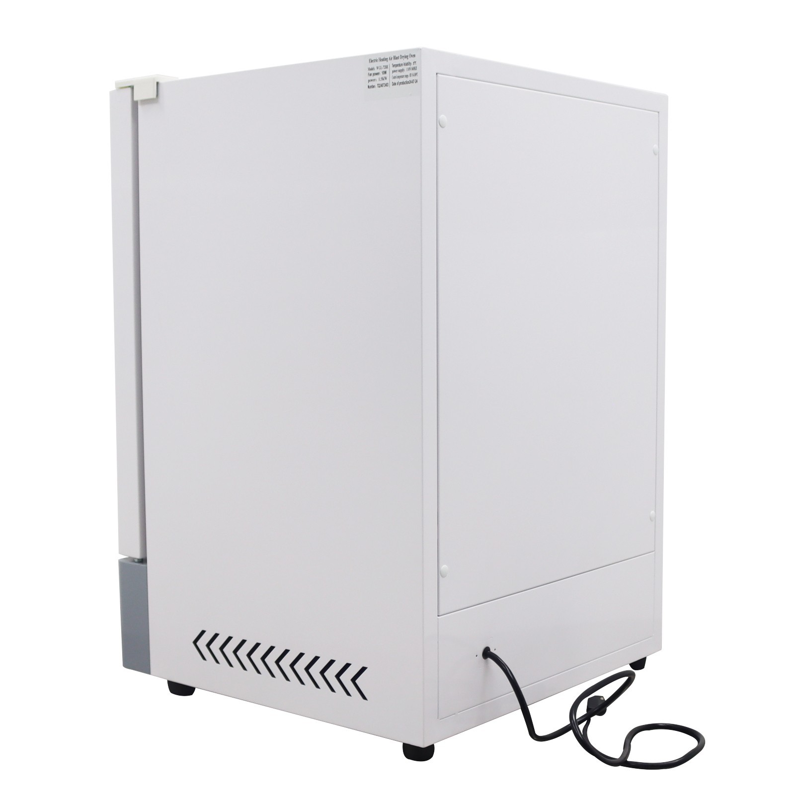 Used! 110V Lab Digital Forced Air Convection Drying Oven Baking Heat Cabinet 72L