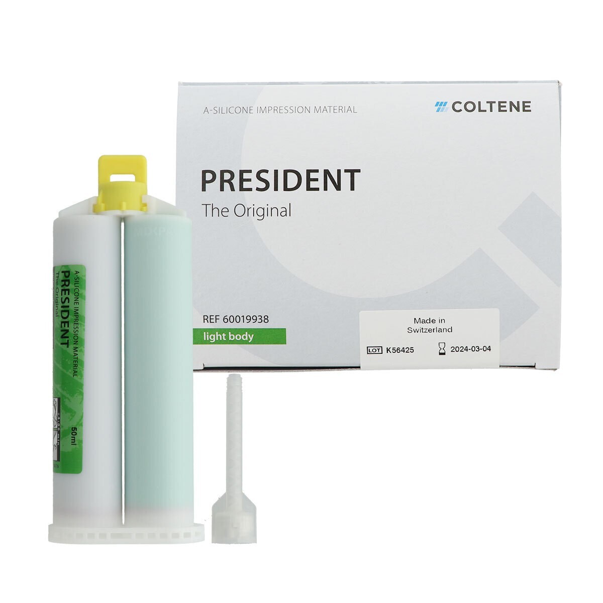 Coltene Whaledent The Original President Dental Light Body LBII (Free Ship)