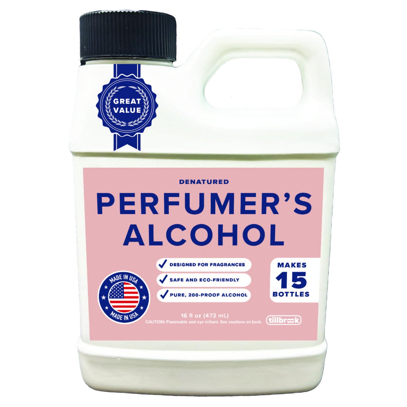 Perfumer’s Alcohol – 16 oz Perfume Grade Alcohol for Fragrance Making Kit – 2…