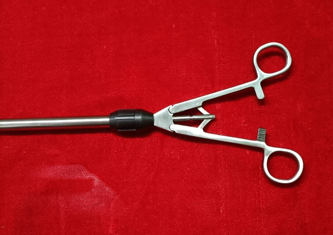 Laparoscopic Satinsky Forceps 10mmx400mm SS Best Quality Reusable Instruments