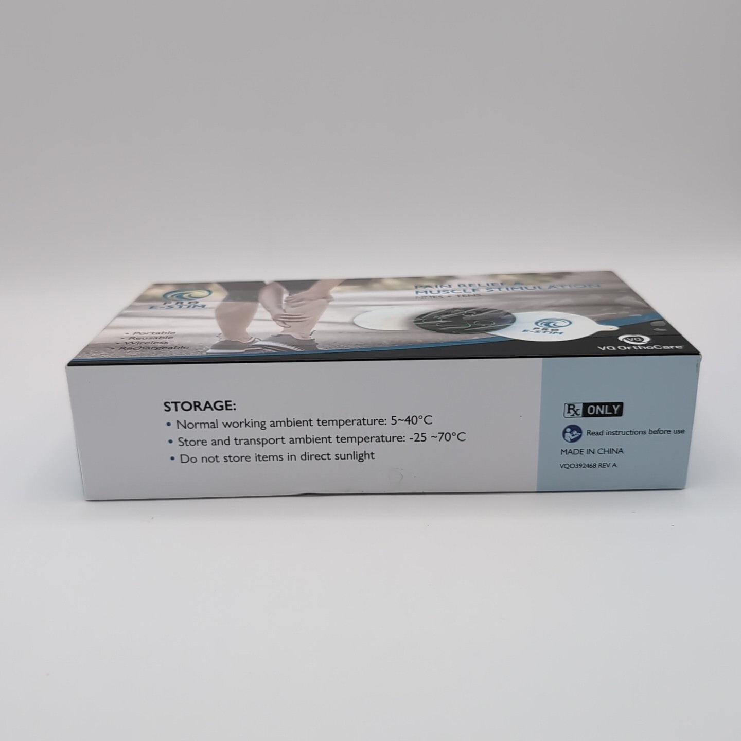 VQ Orthocare Pro E-Stim Pain Relief & Muscle Stimulation – New Open Box