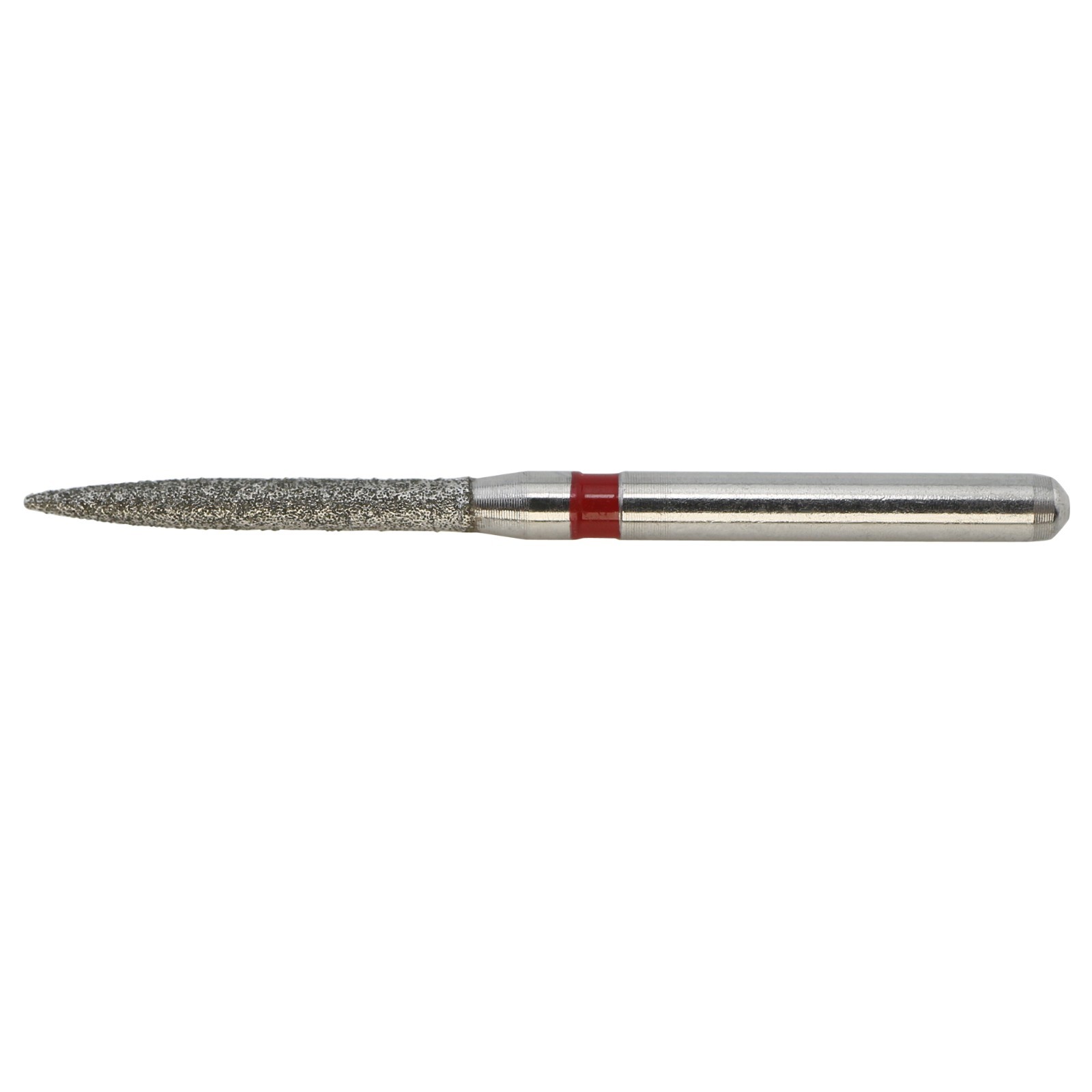 Dental Fine Flame Diamond Burs 863/012F Bur Red FG High Speed Friction Grip Burr