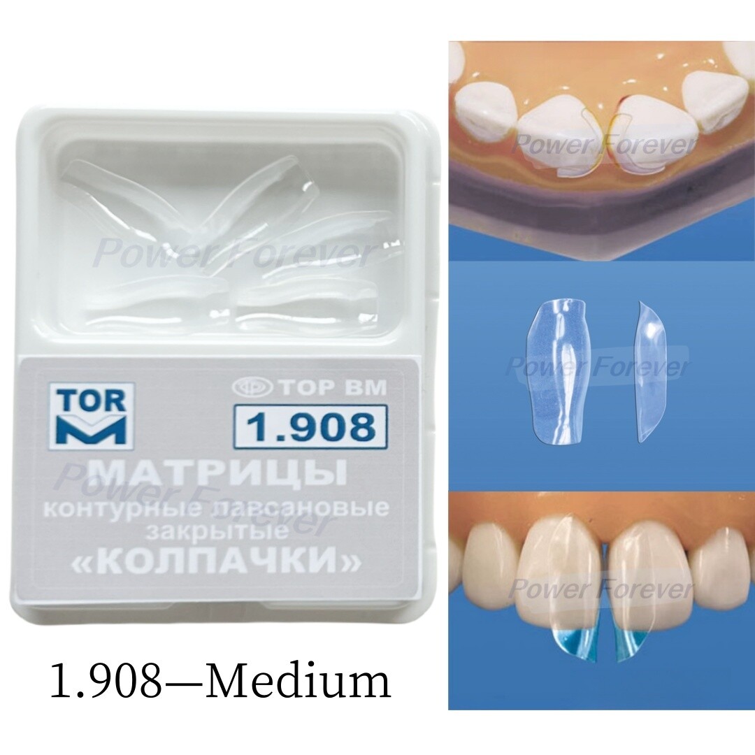 1.908-M Dental Clear Matrix TOR VM Matrice Anterior Matrices Bow BT Fit Bioclear