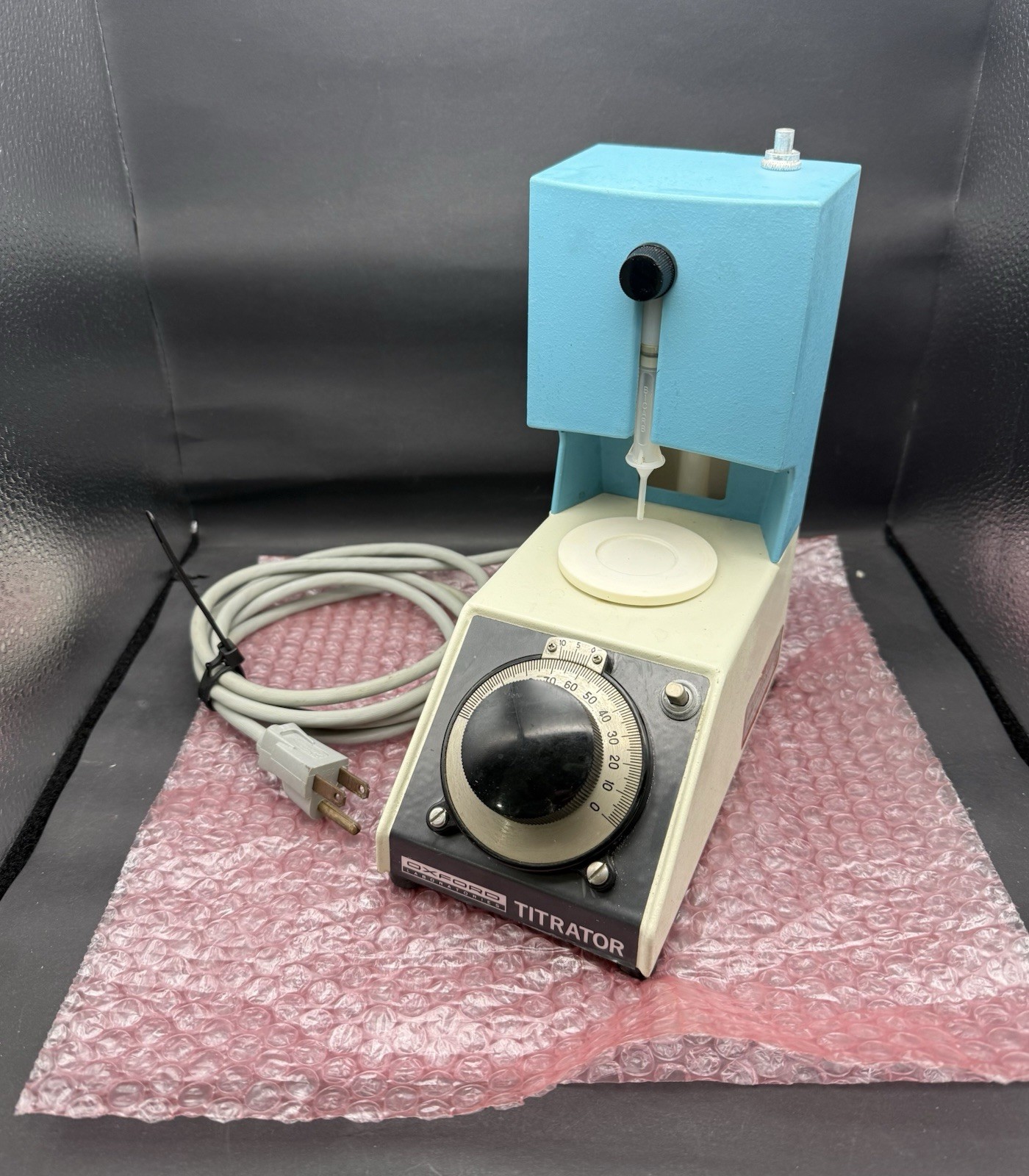 Oxford Laboratories Titrator 600 Model A Fuse 0.5A 115V 60 Cycles TESTED WORKING