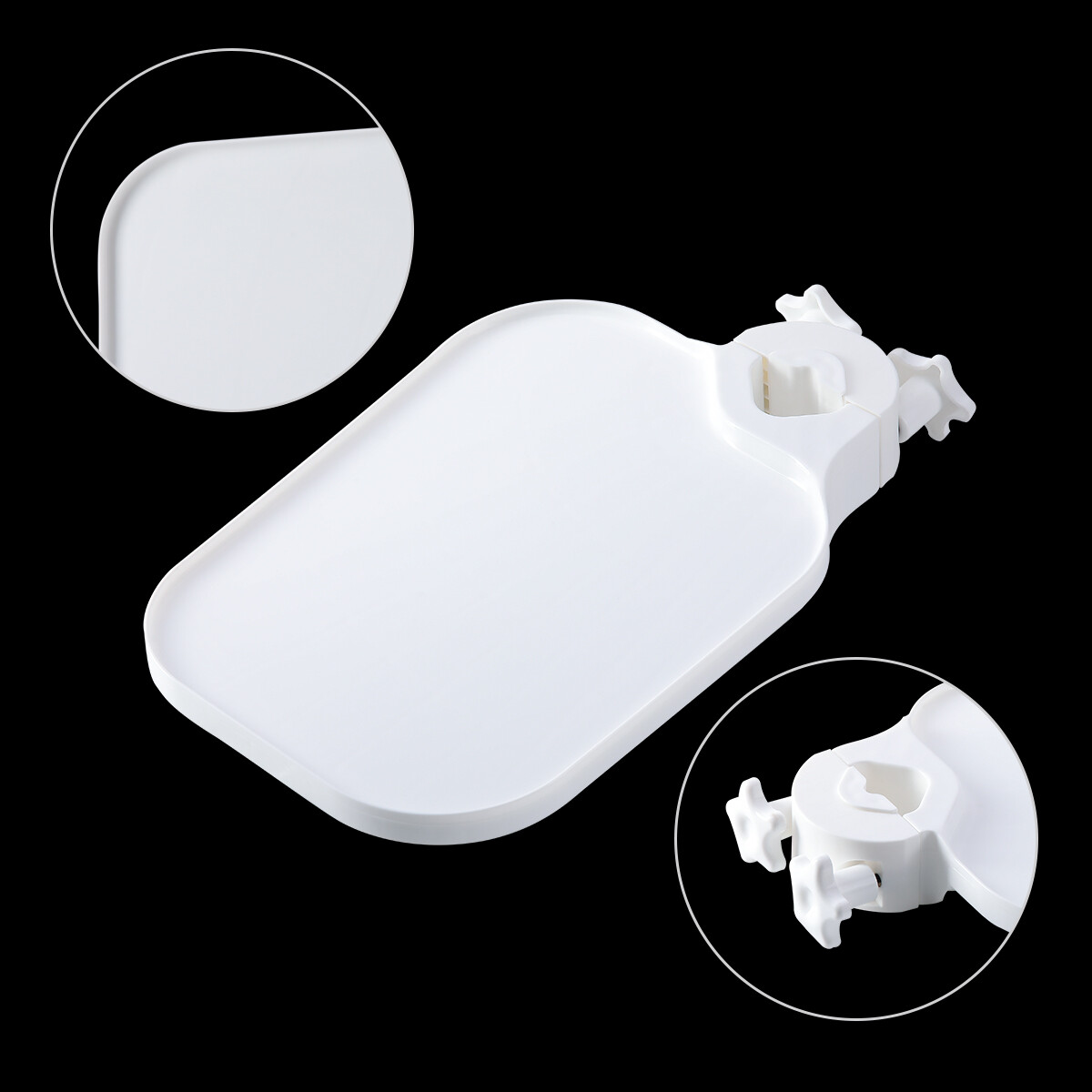 Dental Shelf Tray Table Tray Pole Mount Utility Easy Accessorie For Dental Chair