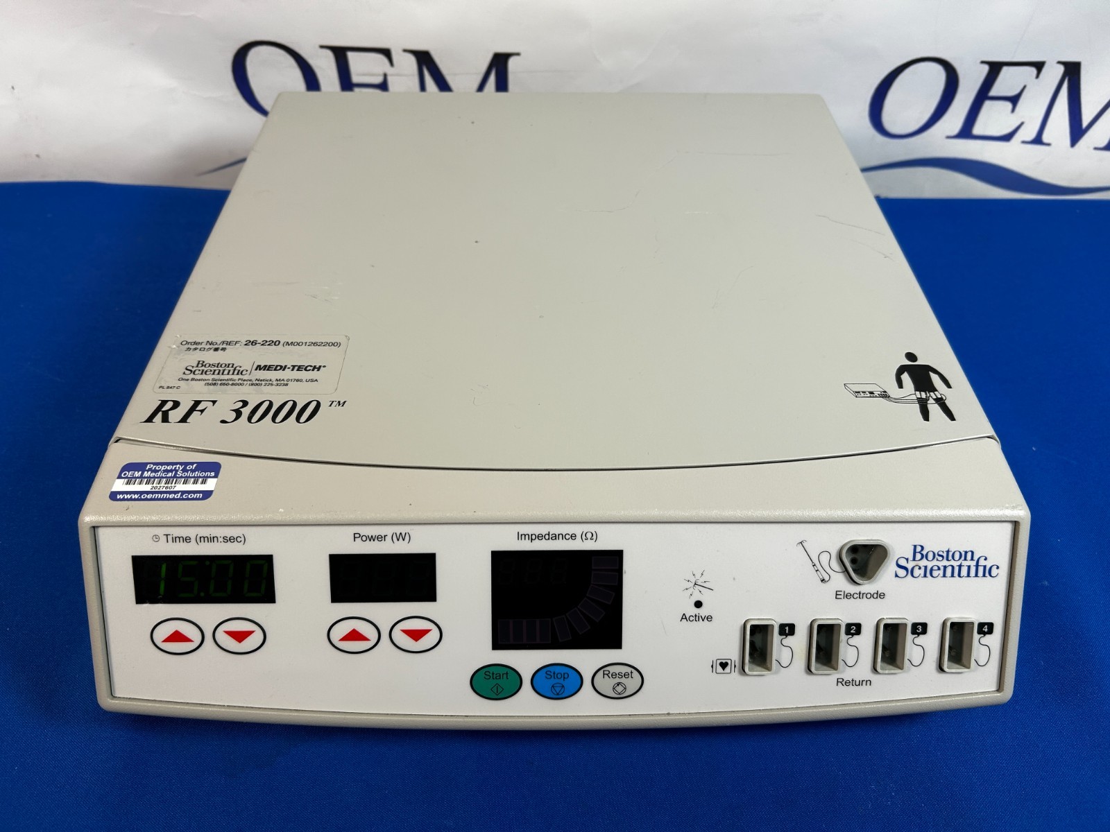 Boston Scientific RF 3000 RF Generator P/N CS 545