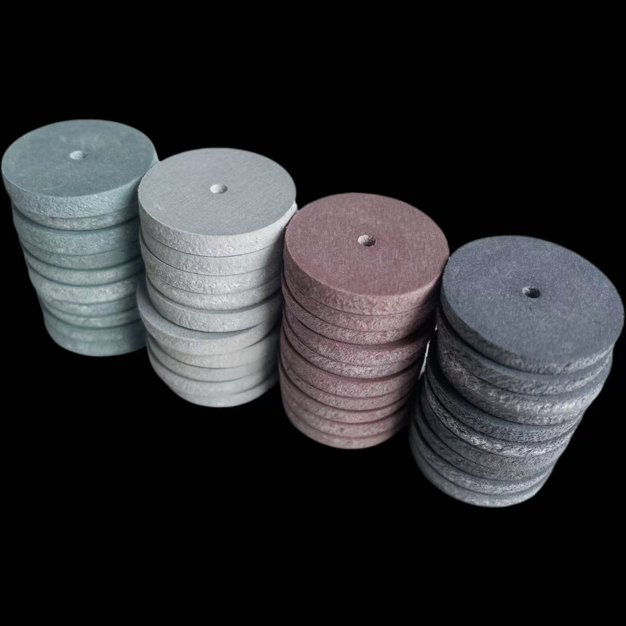40pcs Rubber Polishing wheels Dental Jewelry Rotary Tool Polisher mixed colors