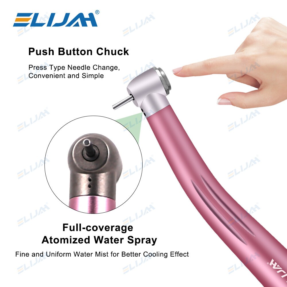 Dental High Speed/Slow Low Speed Handpiece Contra Angle Air Motor Sets 2/4 Holes
