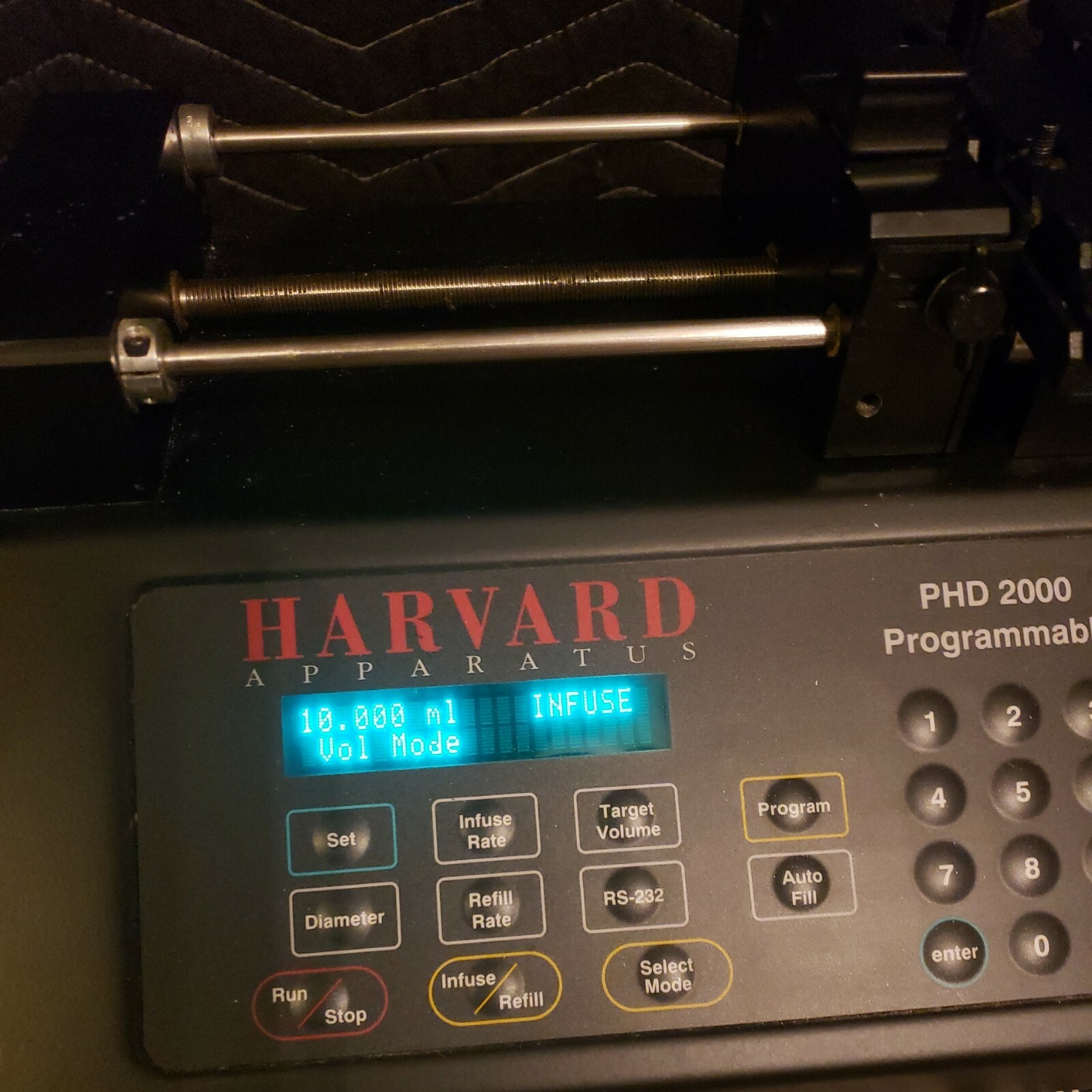 Harvard Apparatus 70-2002 Programmable Syringe Pump w/4X Microdialsys Rack…