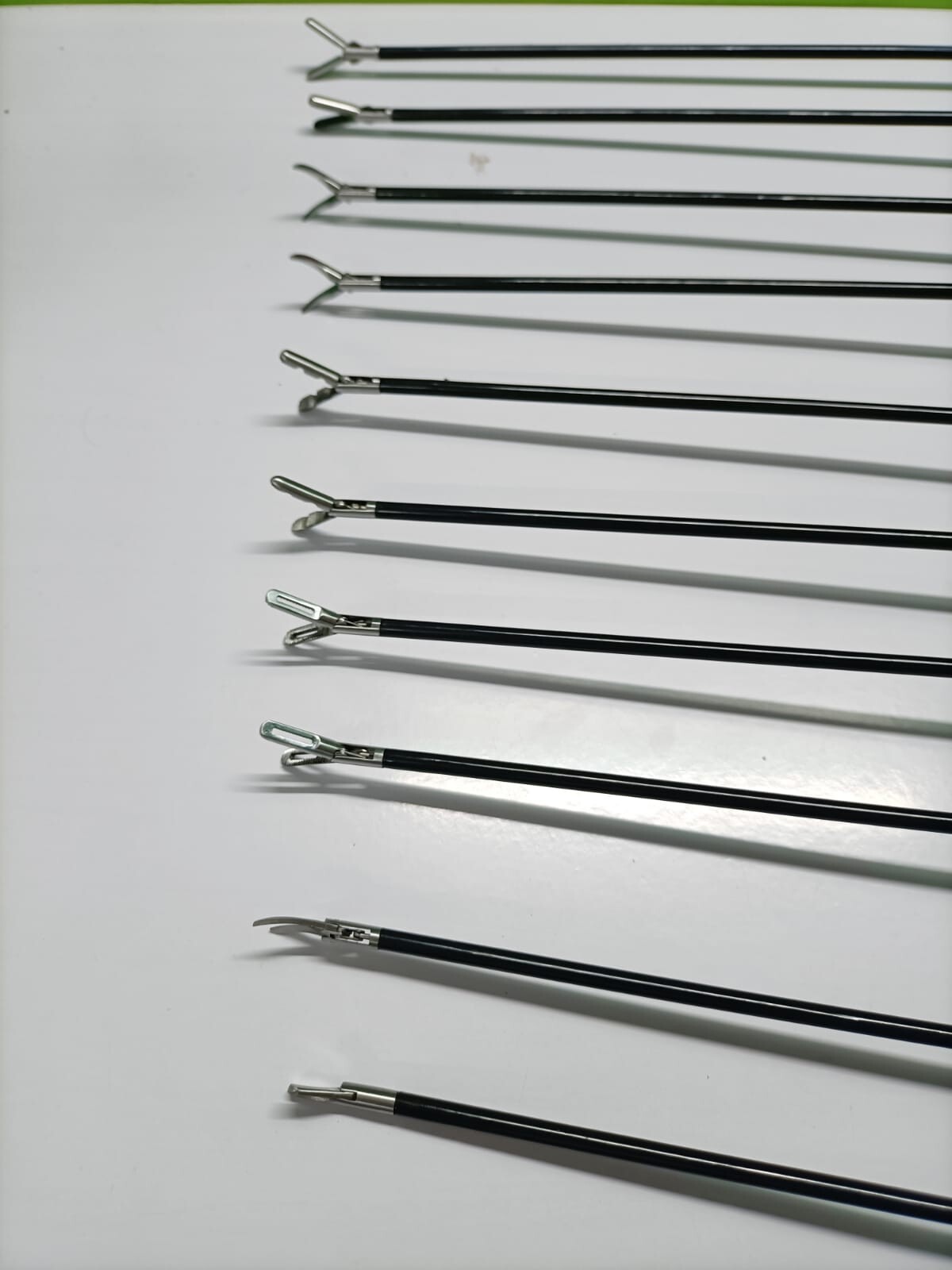 10pc Laparoscopic Storz-Type Grasping Forceps 5mmx330mm Reusable Instruments