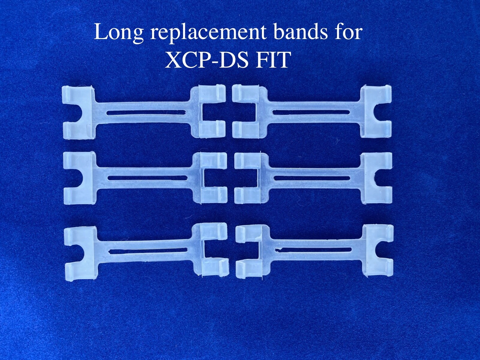 XCP-DS Fit Band Sensor Holder Silicone Replacement Band Short or Long 6/pk
